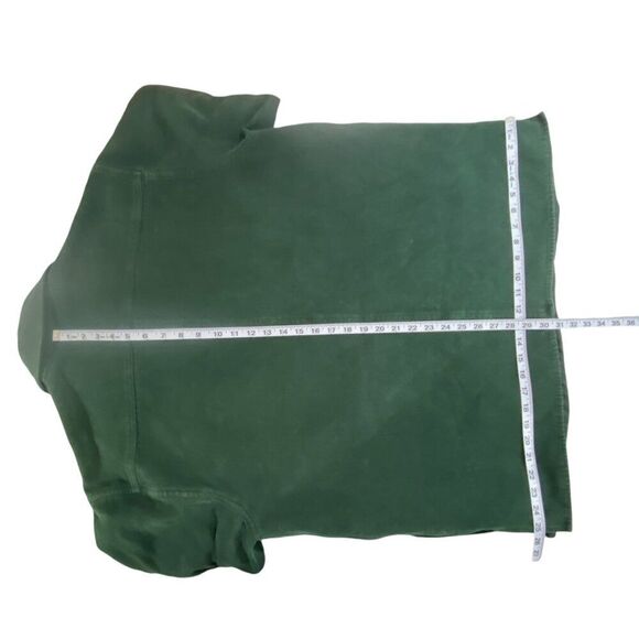 Levis Mens Chamois Flannel Shacket | L | Green | Lined | Chore Western Cowboy - Picture 10 of 11